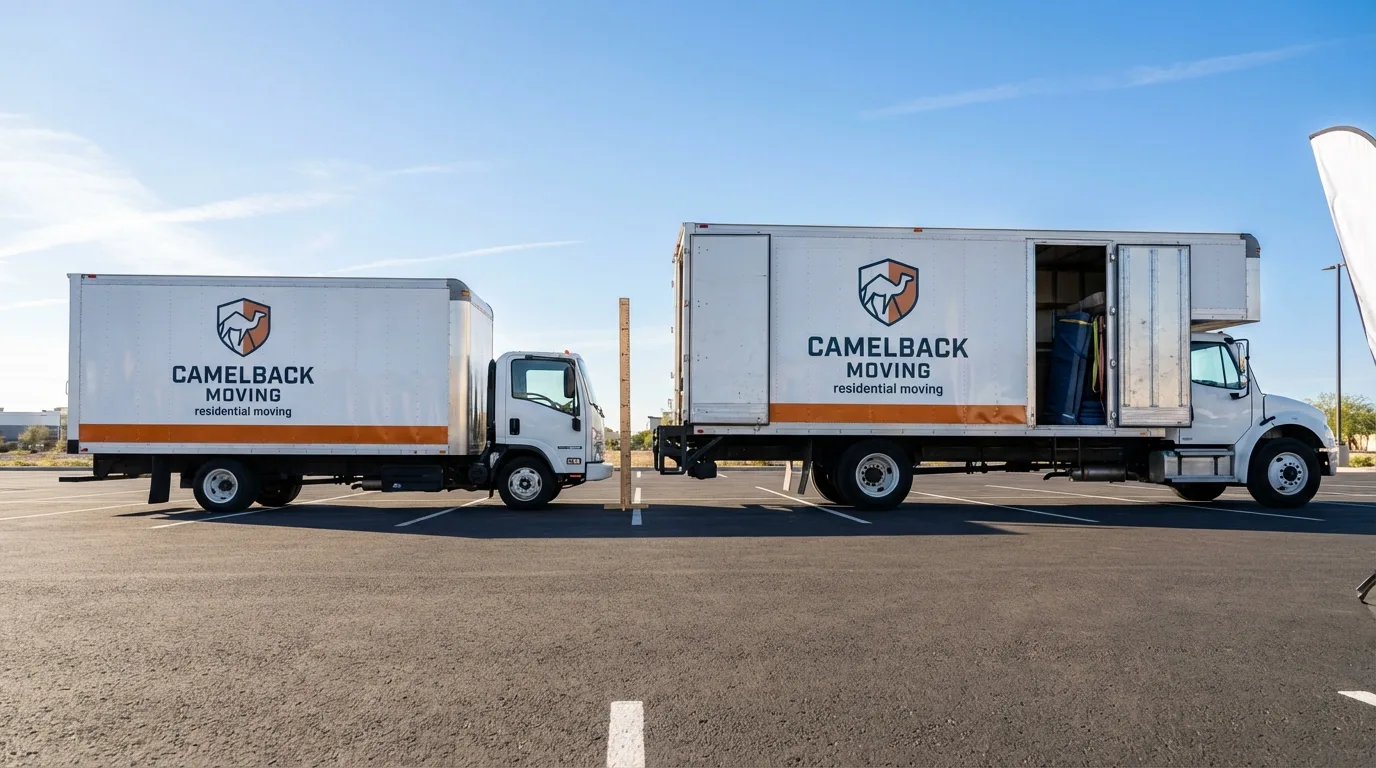 Moving truck size capacity guide in Palos Park